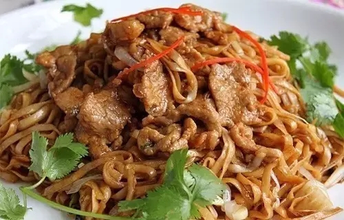 【創新菜】孜然羊肉炒面