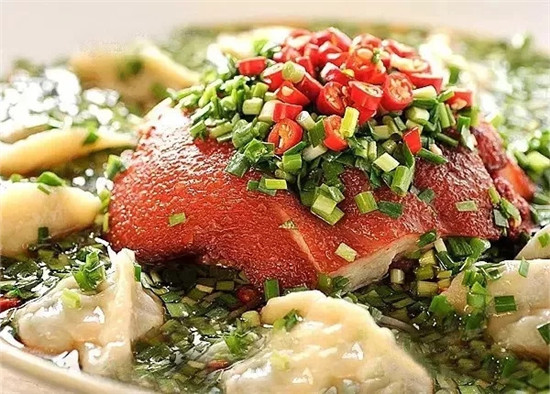 【創新菜】大富大貴（水餃香肘）
