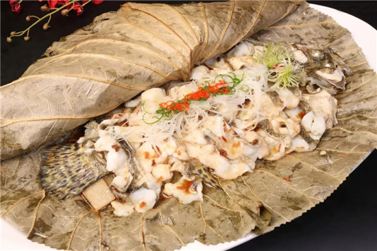 【酒樓菜】荷塘桂花魚