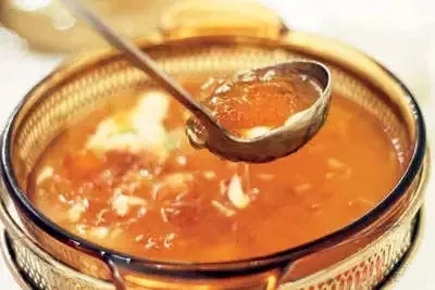 【酒樓菜】蟹肉燒桃膠