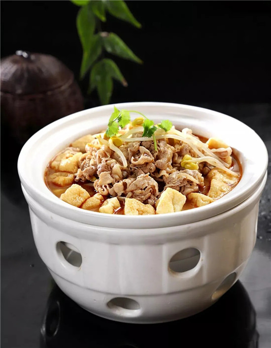 【酒樓菜】肥牛燒黃豆芽油豆腐