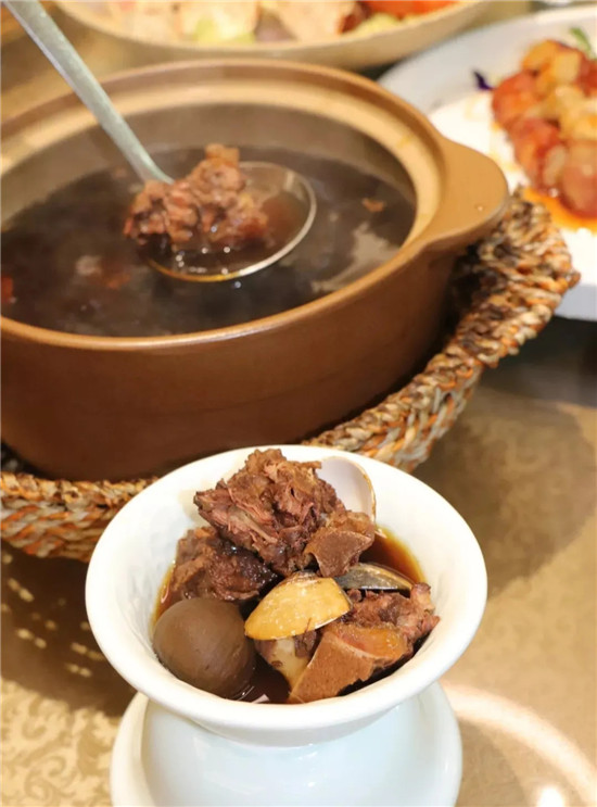 【熱賣菜】黑蒜文蛤龍骨湯