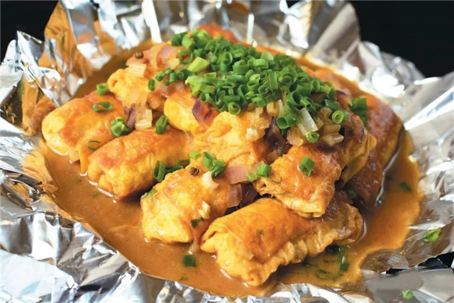 【酒樓菜】新派鍋貼豆腐包