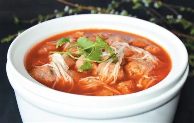 【酒樓菜】酸湯牛肉丸