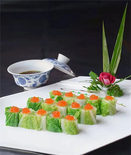 【涼菜】魚籽菜卷