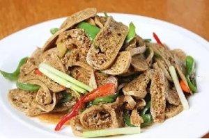 黑椒灰豆腐