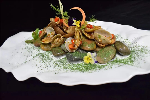 【創(chuàng)新涼菜】熗膠東花蛤