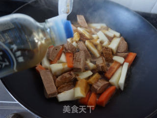 山藥燉牛柳（素食版）的做法步驟：8