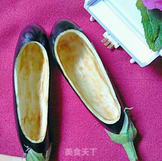茄子繡花鞋的做法步驟：6