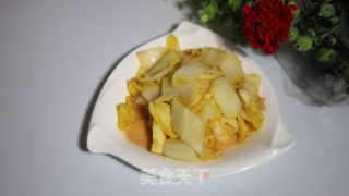素炒白菜的做法步驟：8