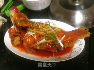 糖醋魚的做法步驟：7