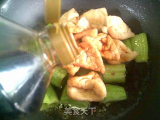 油三角燒虎皮青椒的做法步驟：6