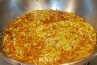 羊肉汆酸菜的做法步驟：4
