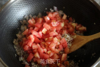 西紅柿肉醬意面的做法步驟：8