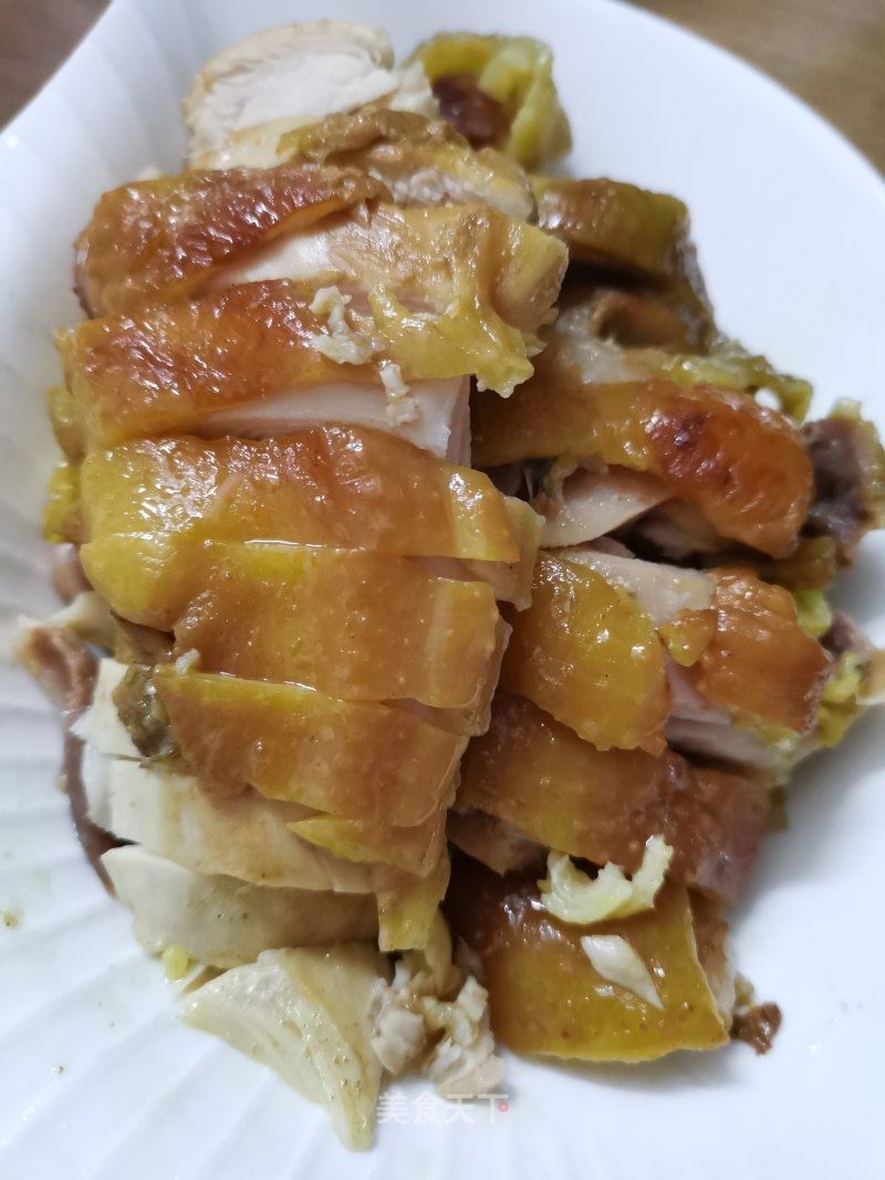 電飯鍋鹽焗雞的做法