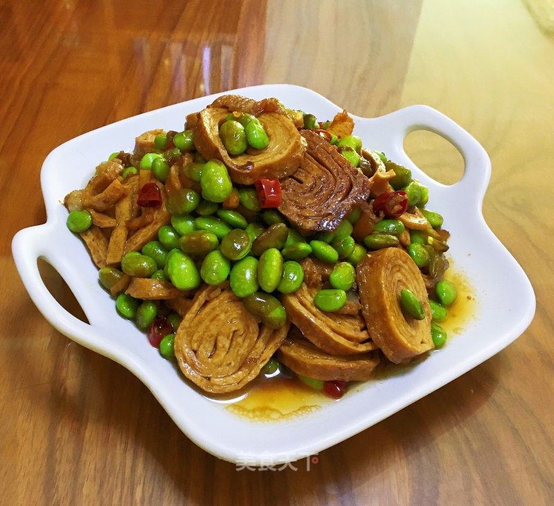 毛豆燒素記的做法