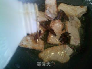 油三角百葉結燒大排的做法步驟：5