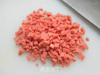火腿腸厚蛋燒的做法步驟：2