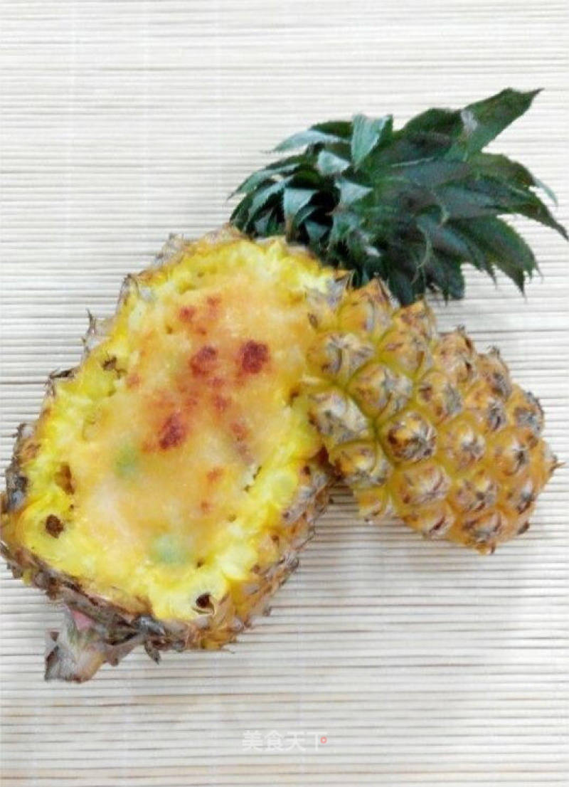 菠蘿海鮮焗飯的做法