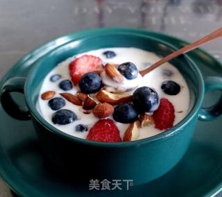 藍莓堅果酸奶碗的做法步驟：7