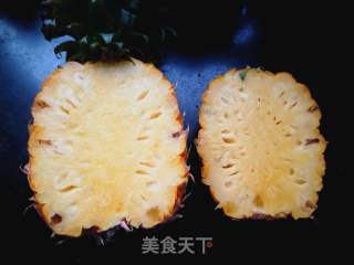 咖喱菠蘿炒飯的做法步驟：2