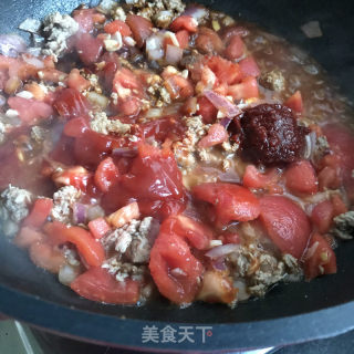 牛肉番茄辣醬意面的做法步驟：9