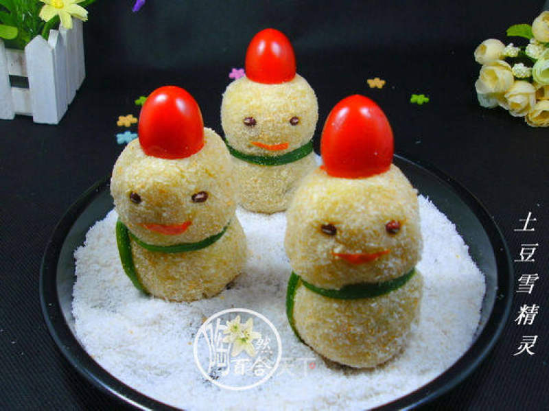 土豆雪精靈的做法