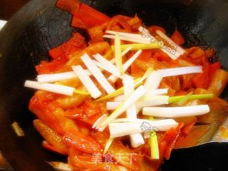韓式辣炒年糕，自制年糕，冷吃熱吃都好吃的做法步驟：13