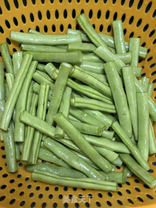 四季豆燉排骨的做法步驟：9