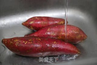 拔絲地瓜的做法步驟：1