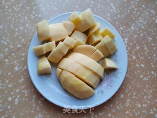 黑芝麻紅棗蘋果粥的做法步驟：3