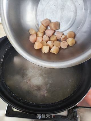 咸骨瑤柱粥的做法步驟：5