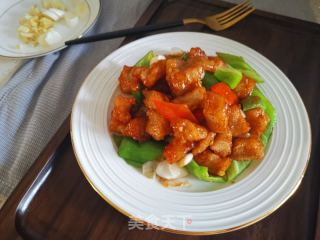 東北溜肉段的做法步驟：16