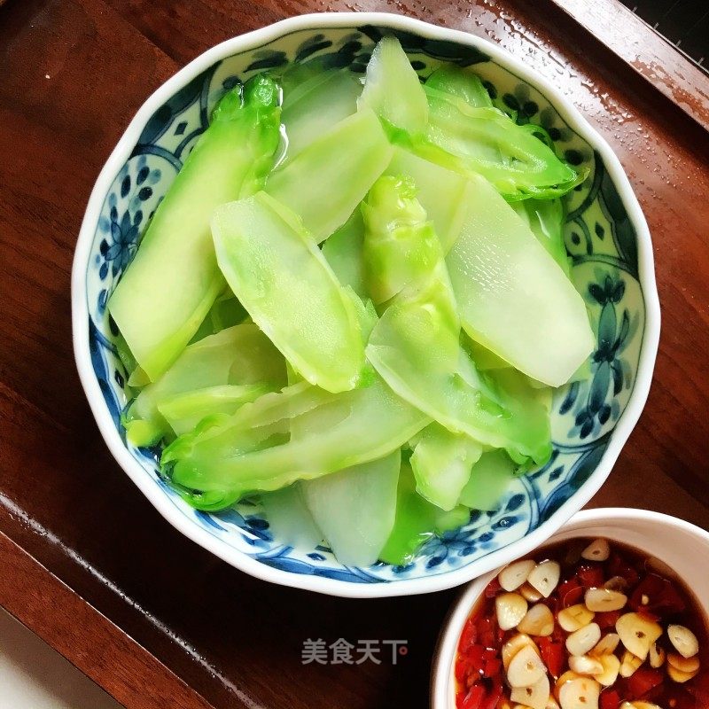 蘸汁兒菜的做法