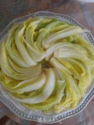 蒜蓉粉絲娃娃菜—白菜做出海鮮味的做法步驟：5