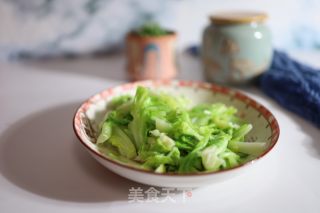 素炒包包菜的做法步驟：4