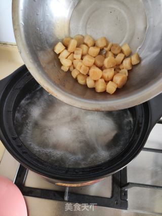 蘿卜瑤柱排骨粥的做法步驟：6