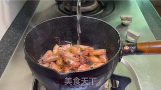 蝦仁牛肉粥的做法步驟：5