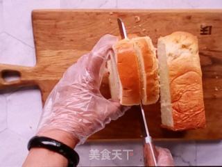芝士厚蛋燒三明治的做法步驟：2