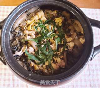 滇味酸菜魔芋粉絲煲的做法步驟：12
