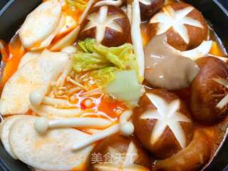 韓式泡菜鍋的做法步驟：10