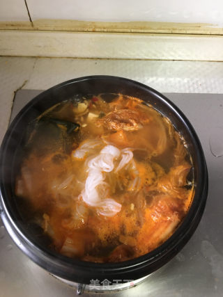 番茄五花肉泡菜鍋的做法步驟：5