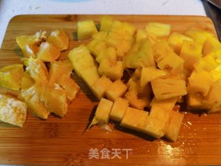 菠蘿香橙汁的做法步驟：3