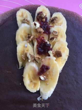 香蕉可麗餅的做法步驟：10