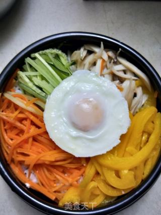 韓式拌飯的做法步驟：12