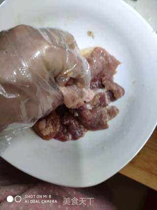 鍋包肉的做法步驟：4