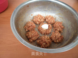  本色蒸獅子頭的做法步驟：4