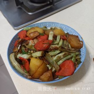 改良版地三鮮的做法步驟：4