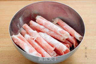 酸湯肥牛的做法步驟：2