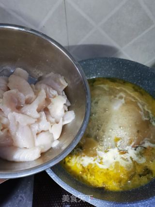 快手金湯酸菜魚的做法步驟：10